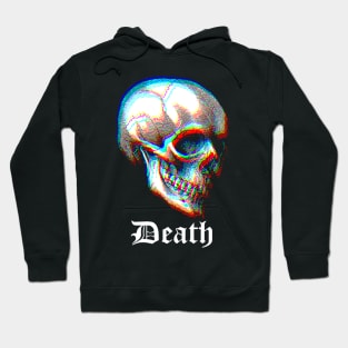 3D Death † Glitch Skull † Graphic Design T-Shirt Hoodie